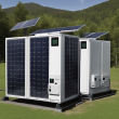 High-Efficiency 4KW Diesel Hybrid Solar System | Monocrystalline Panels | 280W Output | Integrated Grid Management