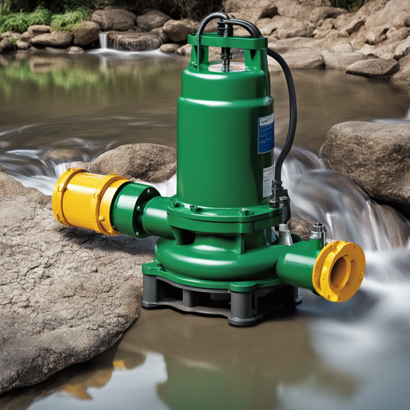 Heavy-Duty Submersible Electrical Dewatering Pump - Premium Water Drainage Efficiency