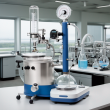 High-Performance Rotary Evaporator with Hand Lift - Advanced Lab Instrument