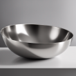 4L Round Stainless Steel Bowl - Durable and Multi-Functional Suitable for Medical and Home Use