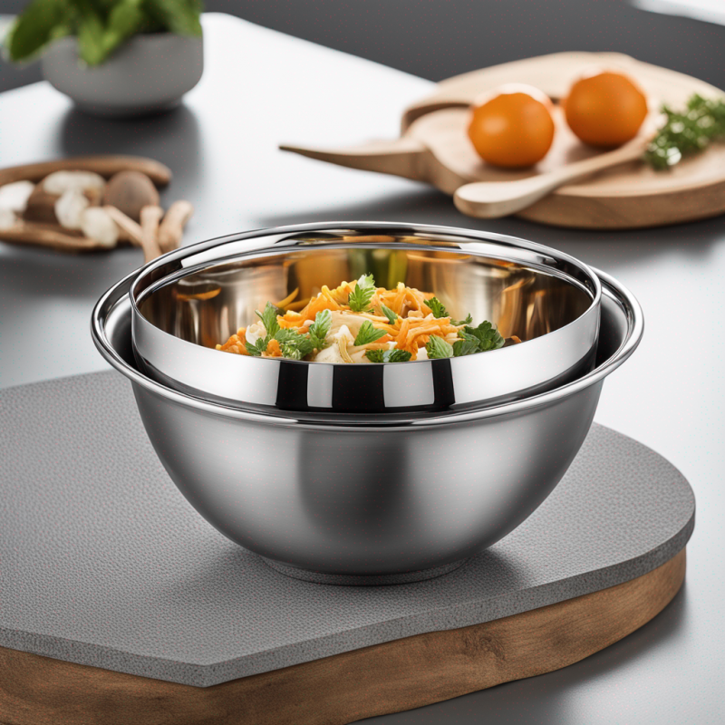 Sturdy 600ml Stainless Steel Bowl for Kitchen & Clinical Use