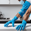 HE*Gloves - Robust Heavy-Duty Rubber/Nitrile Cleaning Gloves - Large Size | Advanced Hand Protection