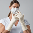 High-Quality Exam Gloves - Latex, Powder-Free, Large Size | Optimized Safety for Medical Procedures
