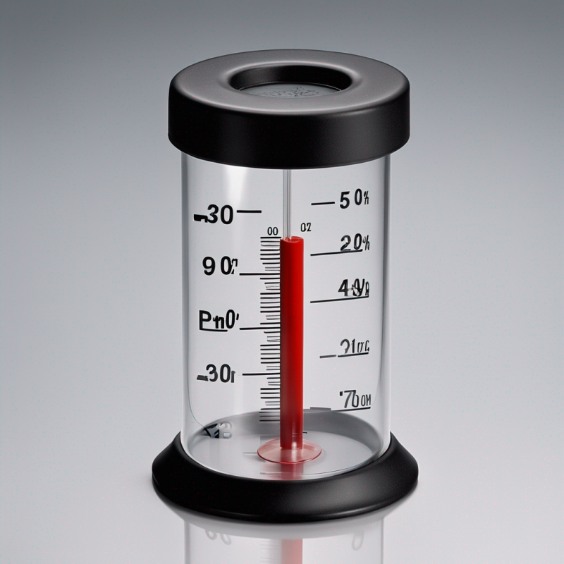 Proficient Polypropylene Thermometer Jar 11cm - Autoclavable and Long-lasting
