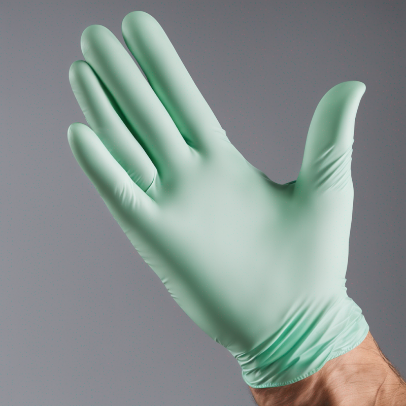 Premium Nitrile Gloves Medium Size - High-Quality Single-Use Hand Safety Gloves