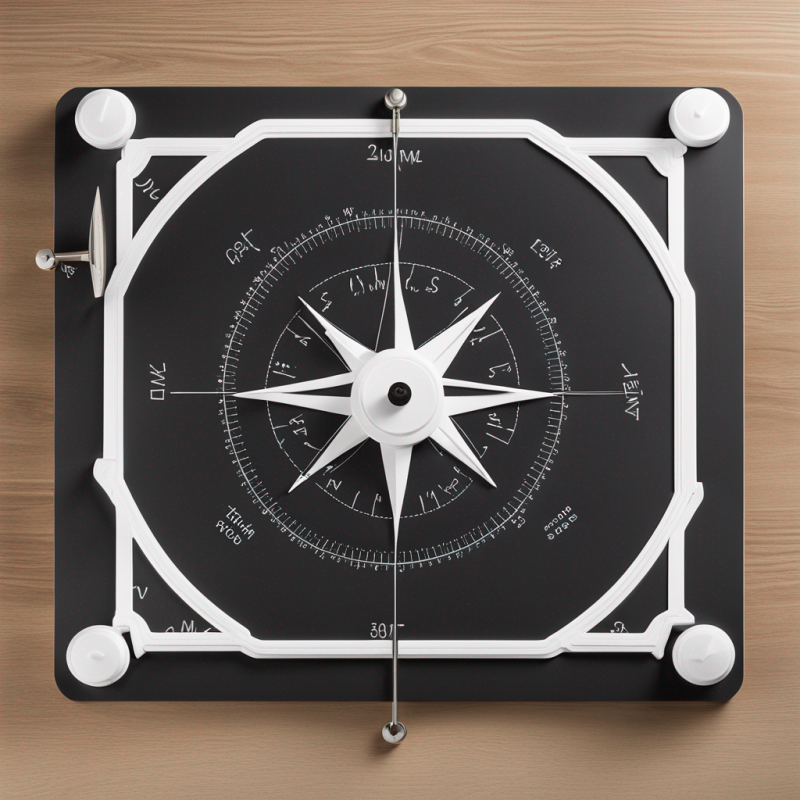 Chalkboard Compass | A High-Precision Essential Classroom Teaching Tool