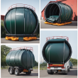 Collapsible Water Tank for Trucking - 6m³ | Efficient & Durable Water Storage Solution
