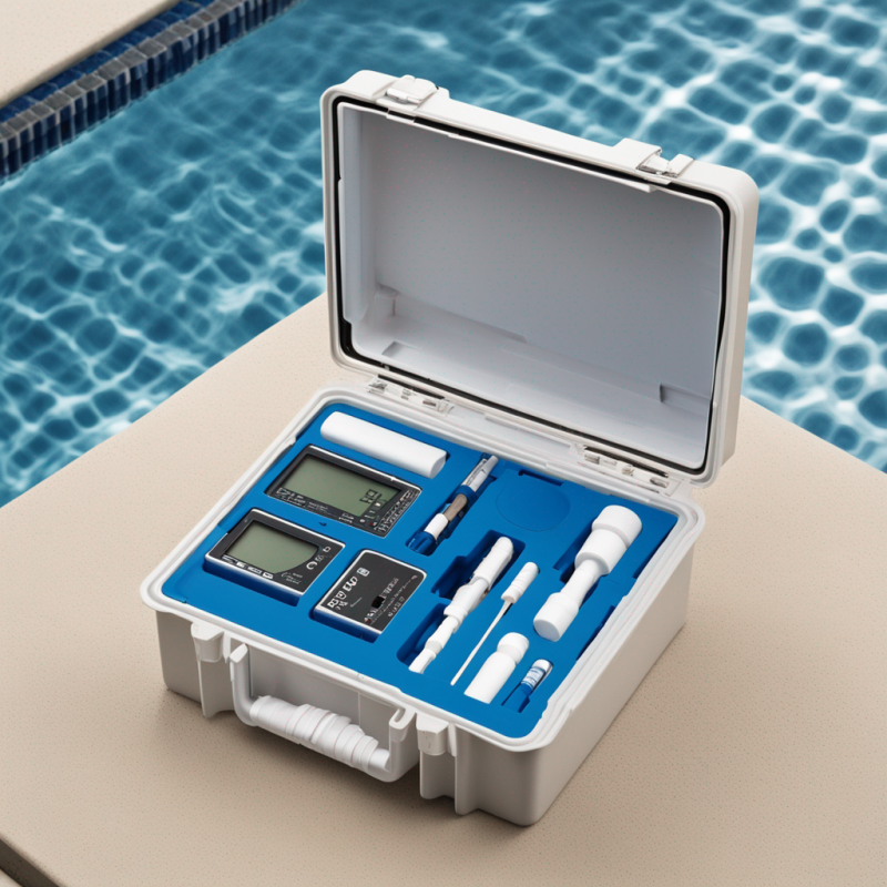 Chlorine/pH Pool Testing Kit with 250 Tests: Reliable & User-Friendly Pool Water Testing Solution