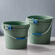 High-Quality HDPE Bucket With Lid - Robust 14L Storage Solution | UV-resistant | Compact & Stackable
