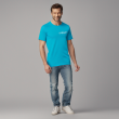 Cyan Blue UNICEF Cotton T-shirt - Philanthropy meets Fashion