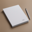 Eco-Friendly A6 Size Plain Notepad - 10 Pack | Compact and Sustainable Stationery for Every Need