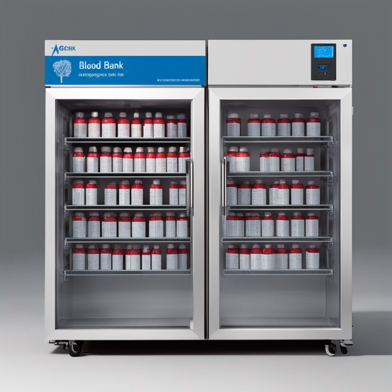 High-Capacity Blood Bank Refrigerator: Safe & Efficient Storage Solution for Medical Facilities