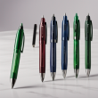 Set of 10 Ball-Point Green Ink Pens: Unmatched Smooth Writing with Durable Design