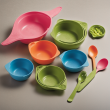 Kid-Friendly Vibrant Feeding Set for Healthy Eating | Nutritional Learning Tools