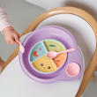 Complementary Feeding Bowl & Spoon Std+: Ideal First Solid Food Feeding Set
