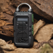 Durable Multi-Band Hand-Held Radio Powered by Solar & Wind Energy - Your Trusted Outdoor Companion