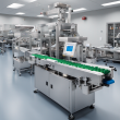 FDA & cGMP Compliant Line for Efficient Counting, Sealing, Labeling of Tablets, Capsules