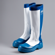 Premium Anti-static PU Safety Long Booties for Cleanroom Applications