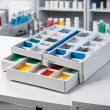 Efficient Microscope Slide Storage Solution: Compact, Durable, & Secure For Laboratories