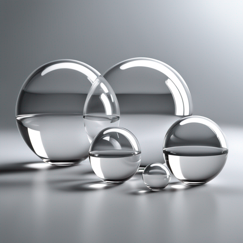Sphère PMMA (Plexi) Incolore transparente Brillant diam 500 mm
