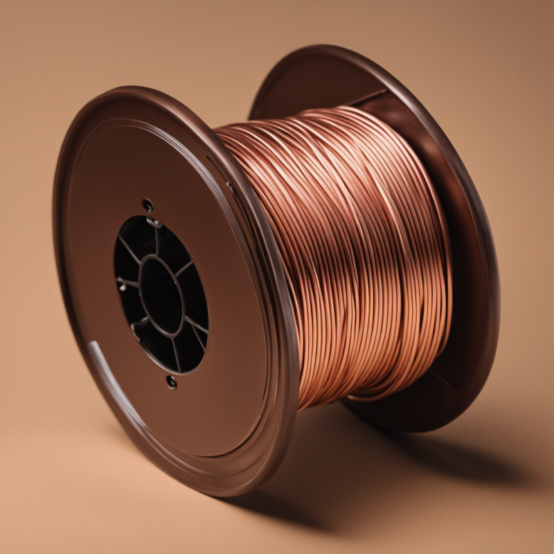 Copper Wire Reel 10m Diameter 0.5mm 99.999% Pure Copper: Ideal for  Electrical Applications