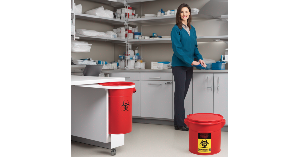Biohazard Waste Container: A Reliable Solution for Safe Biohazardous ...