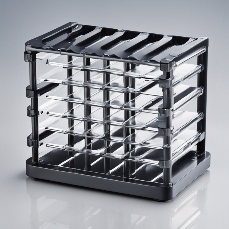 Multi-position Lab Tube Rack, Set of 3 - Essential Laboratory Accessory for Enhanced Efficiency