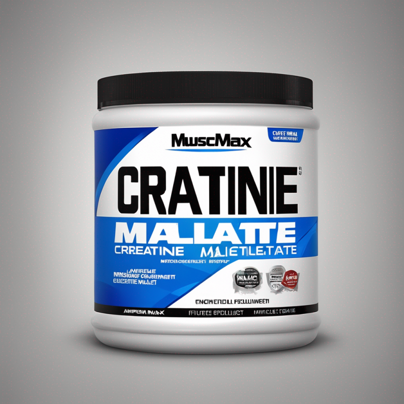 MuscleMax Creatine Malate – Propel Your Athletic Performance and Accelerate Muscle Growth