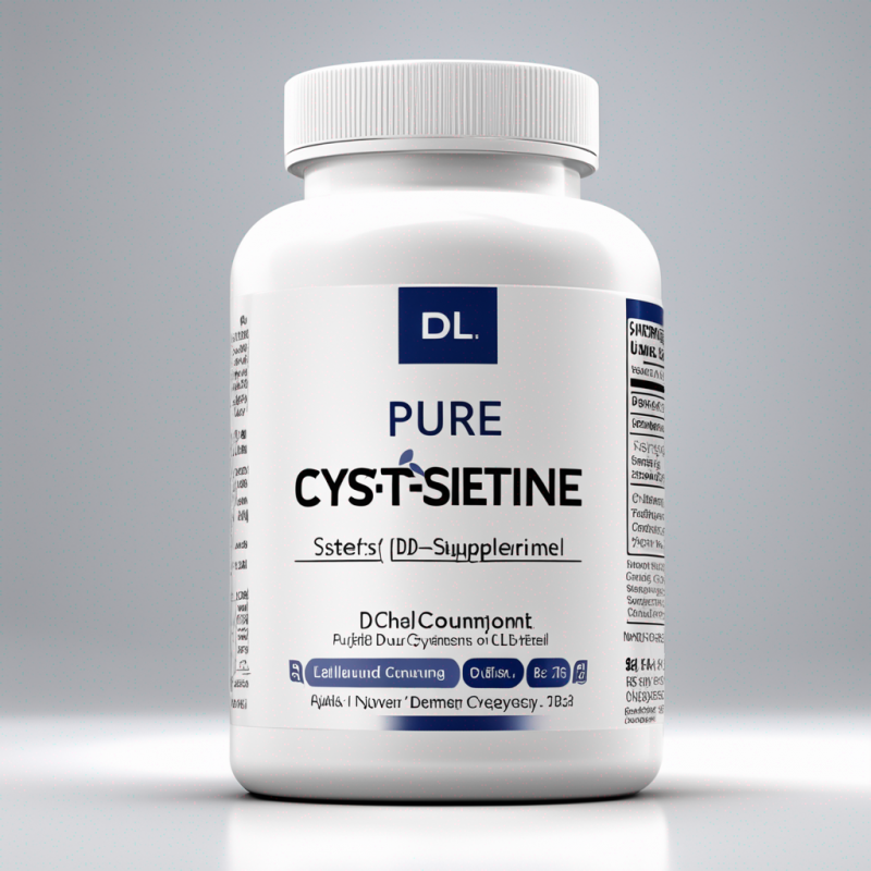 Pure DL-Cysteine Supplement - The Ultimate Antioxidant & Detox Boost