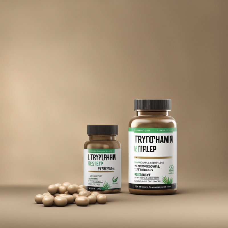 Pure L-Tryptophan Supplement - Your Natural Aid for Improved Mood and Better Sleep