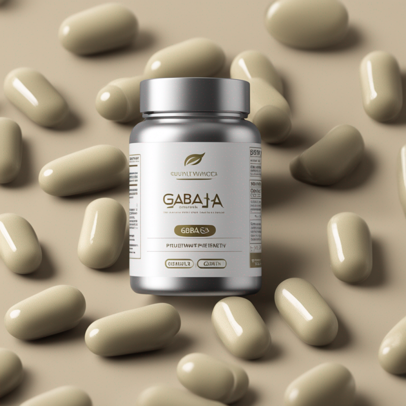 Premium GABA Supplement: Natural Sleep Aid and Mental Wellness Booster