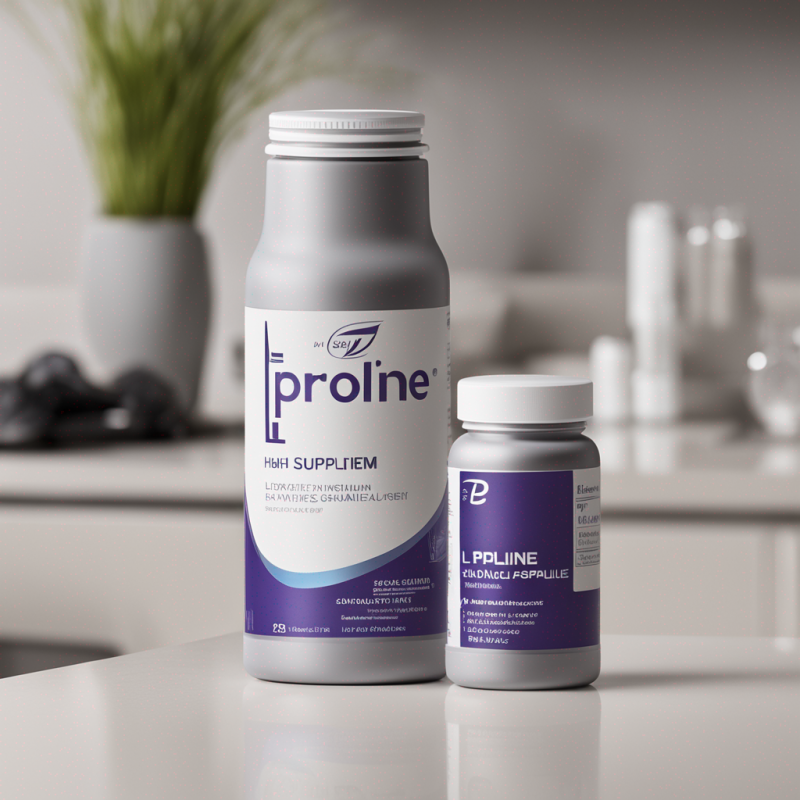 Premium L-Proline Supplement – Enhance Collagen, Boost Joint Flexibility & Speed Up Muscle Recovery