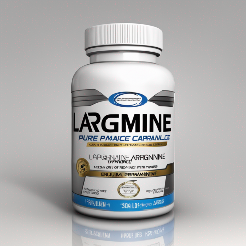 Pure Performance L-Arginine: Performance-Enhancing, Muscle Growth, and Cardiovascular Health Supplement