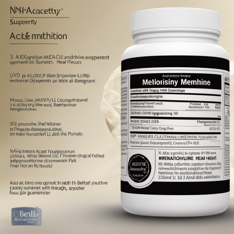 Potent N-Acetyl-L-Methionine Supplement for Enhanced Cognitive Function & Wellness