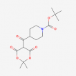 tert-Butyl 4-(2,2-dimethyl-4,6-dioxo-1,3-dioxane-5-carbonyl)piperidine-1-carboxylate - 100mg