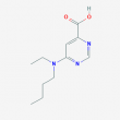 6-(Butyl(ethyl)amino)pyrimidine-4-carboxylic acid - 100mg
