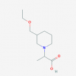 2-(3-(Ethoxymethyl)piperidin-1-yl)propanoic acid - 5g