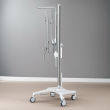 Stand Infusion Double Hook on Castors: Elevating Efficiency in Healthcare