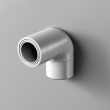 Durable 180° U-Type Quick-Installation Elbow with Leak-Proof Ferrule Ends