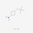3-(2,2-Dimethylpropyl)cyclobutan-1-amine hydrochloride - 100mg