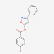 3-Phenyl-5-isoxazolyl 4-fluorobenzenecarboxylate - 5g