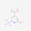 methyl 2-methoxy-6-(trifluoromethyl)isonicotinate - 100mg