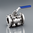 High-Performance 3PC Type Ball Valve with Internal Thread - Made from Durable WCB, 304, 316 Materials