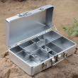 12 Inch Aluminum Alloy Safety Medicine Box - Home & Outdoor First Aid Kit