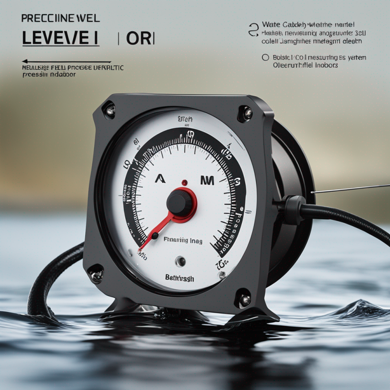 Water Level Indicator with Audible Signal - The Ultimate Precision Tool for Depth Measurement up to 100m