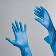 Ultimate Healthcare Protection - Blue Nitrile Medical Exam Gloves