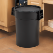 1 Quart Waste Barrels - High-Quality, Leak-Proof & Versatile Waste Disposal Solution