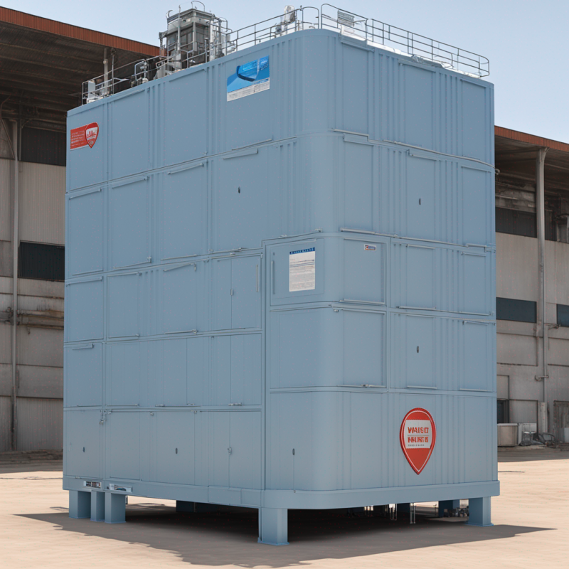 High-Capacity Water Purification Unit - Providing Refreshing, Clean Drinking Water for Large Communities