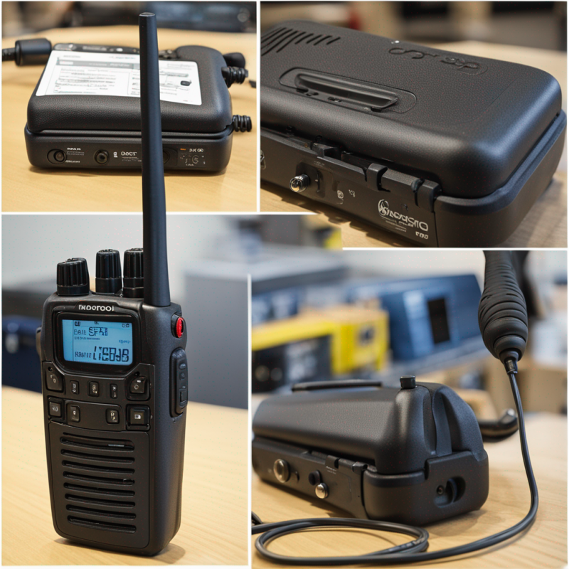 Motorola GP360 VHF Portable Radio Kit: Advanced Communication for Industries